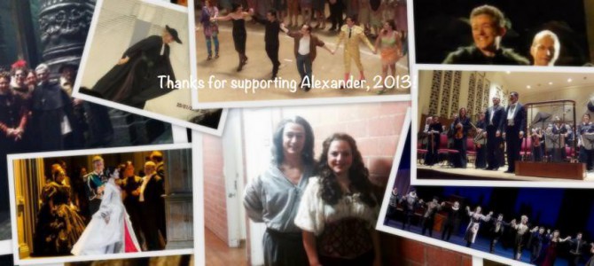 Thanks for visiting to my weblog and supporting Alexander, 2013!!!