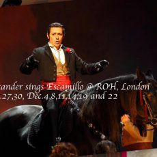 181127-1222 Carmen – Escamillo @ Royal Opera House 181127-1222 Carmen – Escamillo @ Royal Opera House